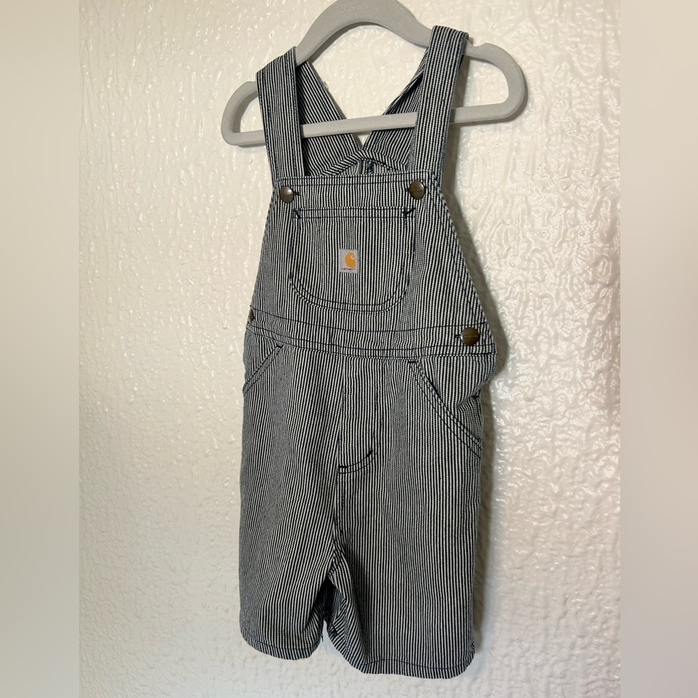 4T carhartt overall shortalls shorts